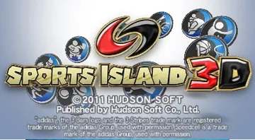 Sports Island 3D (Europe) (En,Fr,Ge,It,Es) screen shot title